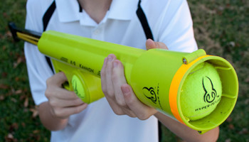The K-9 Kannon ball-launching dog toy (U.S. Patent No. 8,393,299)